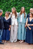 Spansih Royals visit San Marti del Vall