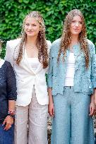 Spansih Royals visit San Marti del Vall