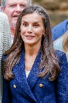 Spansih Royals visit San Marti del Vall