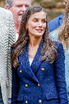 Spansih Royals visit San Marti del Vall