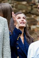 Spansih Royals visit San Marti del Vall