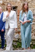 Spansih Royals visit San Marti del Vall