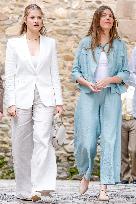 Spansih Royals visit San Marti del Vall