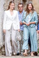Spansih Royals visit San Marti del Vall