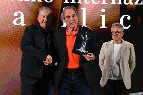 Oliver Stone At Marateale - Maratea