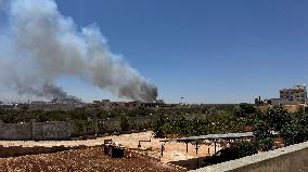 Explosion Rocks Idlib - Syria