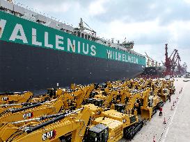 Excavator Export
 Growth