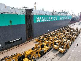 Excavator Export
 Growth