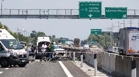 ULM Crash on Italian Highway Claims Two Lives - Italy