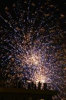 Tenjin festival in Osaka