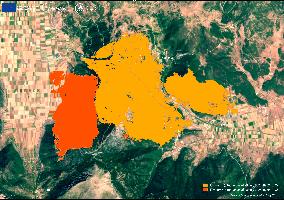 Wildfire in the Peloponnese Region - Greece