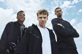 Leon Marchand Joins Nike’s Figures MBappe and Wembanyama - Paris
