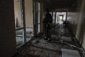 Aftermath Of Russian Air Bomb Strike On Hospital - Kharkiv