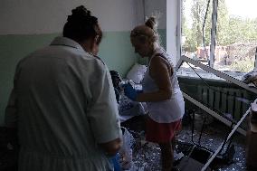 Aftermath Of Russian Air Bomb Strike On Hospital - Kharkiv