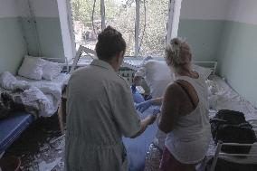 Aftermath Of Russian Air Bomb Strike On Hospital - Kharkiv