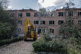 Aftermath Of Russian Air Bomb Strike On Hospital - Kharkiv