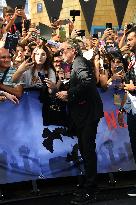 Tim Burton And Monica Bellucci At Presentation Of Wednesday Season 2 - Italy