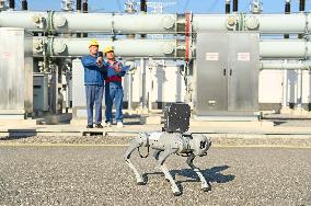 Intelligent Robot Inspects Power Grid in Chuzhou