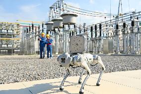 Intelligent Robot Inspects Power Grid in Chuzhou