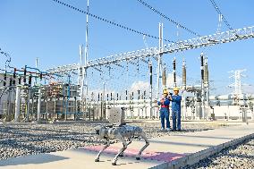 Intelligent Robot Inspects Power Grid in Chuzhou