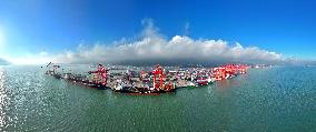 Chinese Ports Cargo Throughput Increased