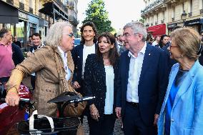 Celebrations marking the first anniversary of the Paris 2024 Olympic Games