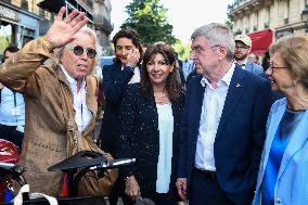 Celebrations marking the first anniversary of the Paris 2024 Olympic Games