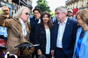 Celebrations marking the first anniversary of the Paris 2024 Olympic Games