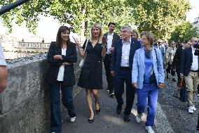 Celebrations marking the first anniversary of the Paris 2024 Olympic Games