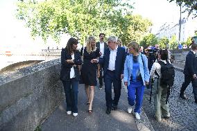 Celebrations marking the first anniversary of the Paris 2024 Olympic Games