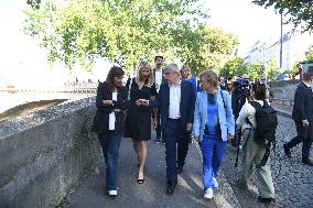 Celebrations marking the first anniversary of the Paris 2024 Olympic Games