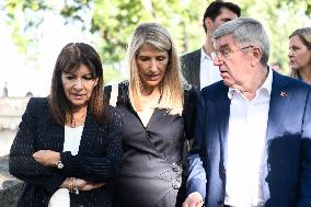 Celebrations marking the first anniversary of the Paris 2024 Olympic Games