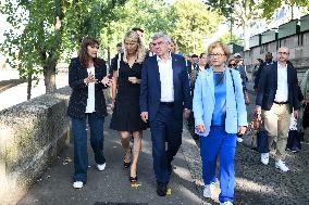 Celebrations marking the first anniversary of the Paris 2024 Olympic Games