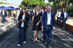 Celebrations marking the first anniversary of the Paris 2024 Olympic Games