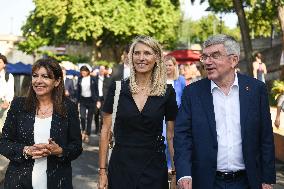 Celebrations marking the first anniversary of the Paris 2024 Olympic Games