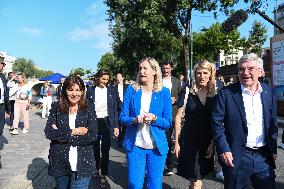 Celebrations marking the first anniversary of the Paris 2024 Olympic Games