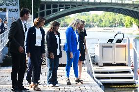 Celebrations marking the first anniversary of the Paris 2024 Olympic Games