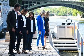 Celebrations marking the first anniversary of the Paris 2024 Olympic Games