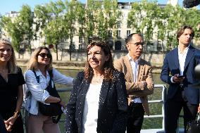Celebrations marking the first anniversary of the Paris 2024 Olympic Games