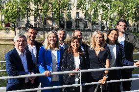Celebrations marking the first anniversary of the Paris 2024 Olympic Games