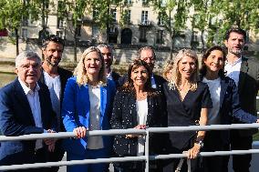Celebrations marking the first anniversary of the Paris 2024 Olympic Games