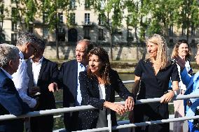 Celebrations marking the first anniversary of the Paris 2024 Olympic Games