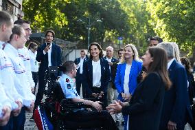 Celebrations marking the first anniversary of the Paris 2024 Olympic Games