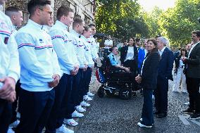 Celebrations marking the first anniversary of the Paris 2024 Olympic Games