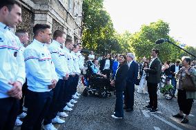 Celebrations marking the first anniversary of the Paris 2024 Olympic Games