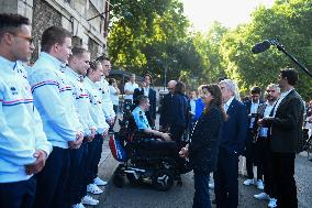 Celebrations marking the first anniversary of the Paris 2024 Olympic Games