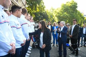 Celebrations marking the first anniversary of the Paris 2024 Olympic Games