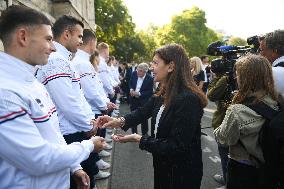 Celebrations marking the first anniversary of the Paris 2024 Olympic Games