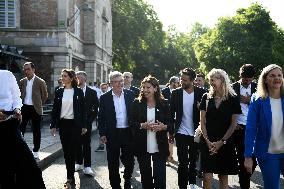 Celebrations marking the first anniversary of the Paris 2024 Olympic Games