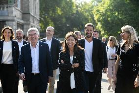 Celebrations marking the first anniversary of the Paris 2024 Olympic Games